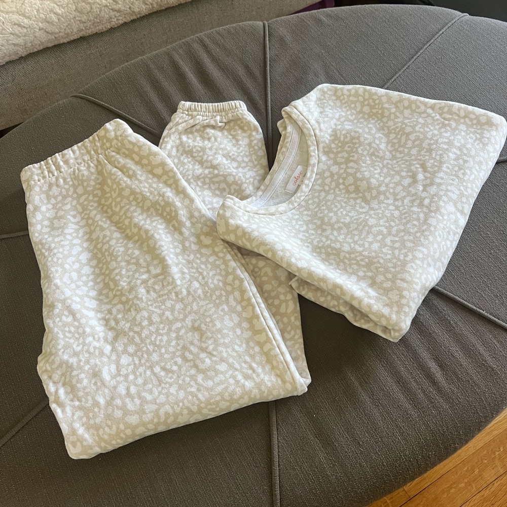 Cozy Cream Womens Pajamas